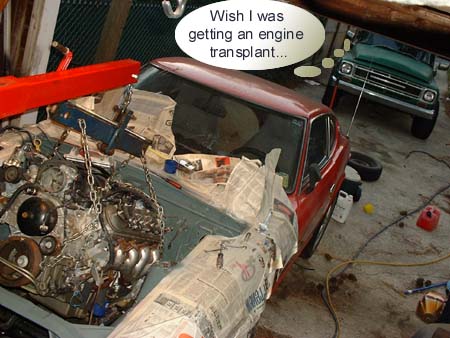 Is the truck jealous?
