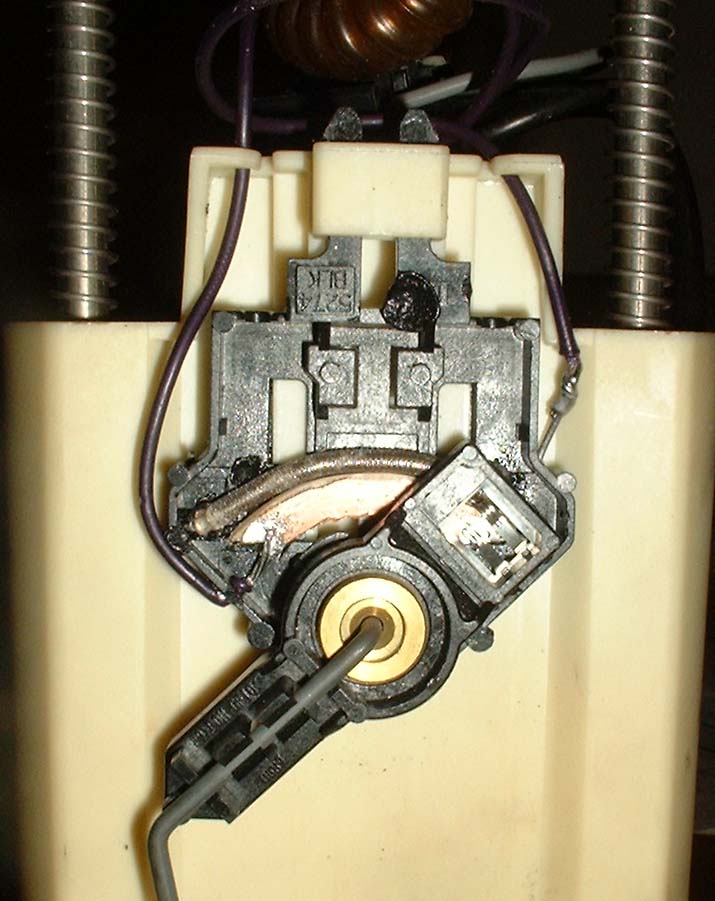 Disk crashed and I cannot find a back up of this photo showing the 100ohm resistor installed in the sender